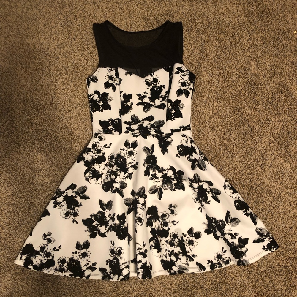 Black and White Dress